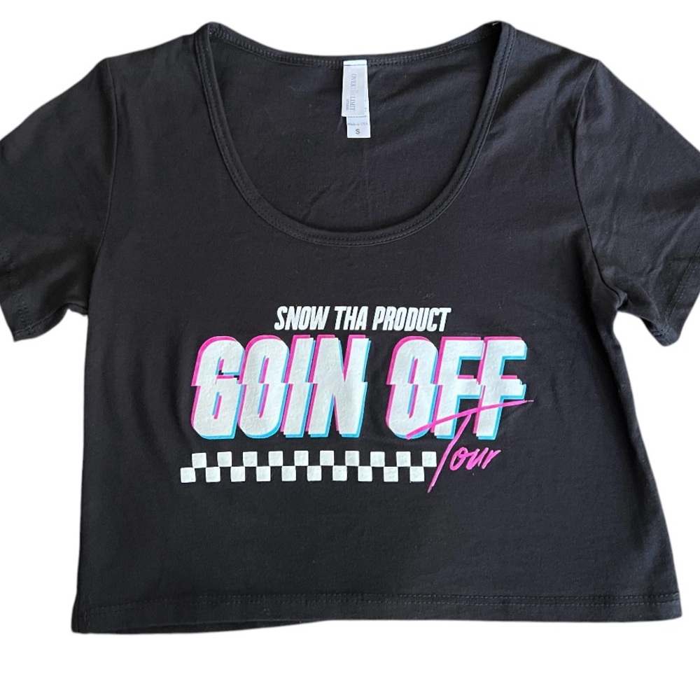 Snow Tha Product Black Graphic Tee
